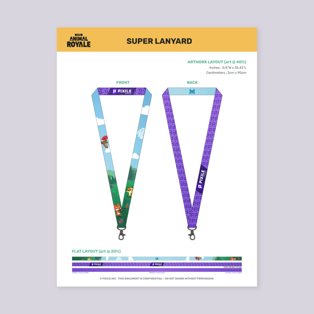 Pixile Staff Lanyard — image 1